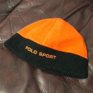 Vintage 1990s polo sport fleece beanie